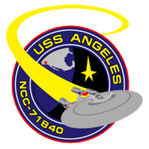 USS Angeles Woven Patch 