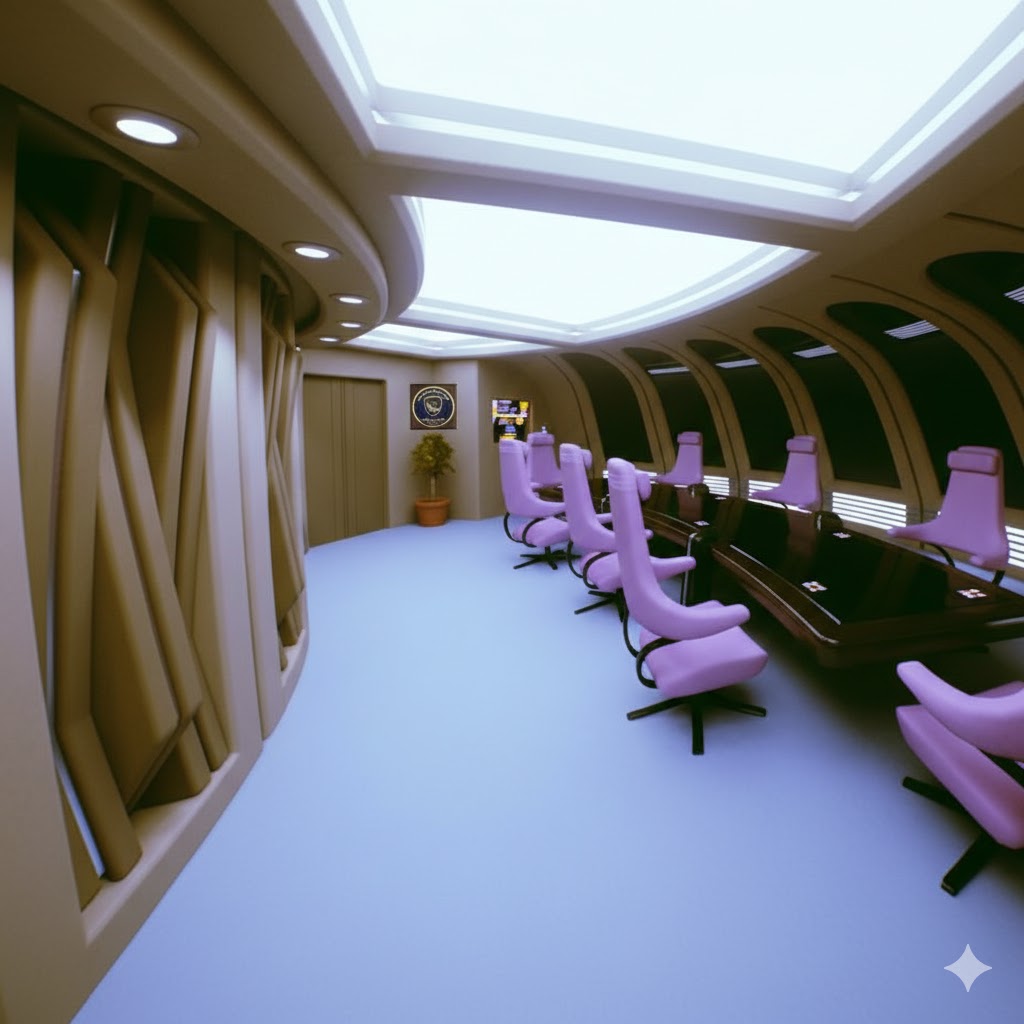 USS Angeles Command Staff Meeting