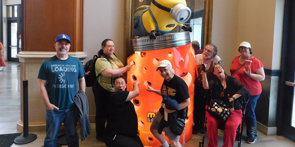Angeles encounters Minions in LA
