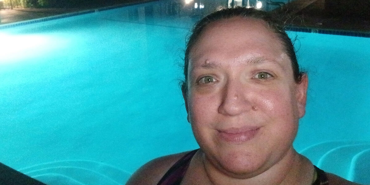 Angeles enjoys day, night at pool party